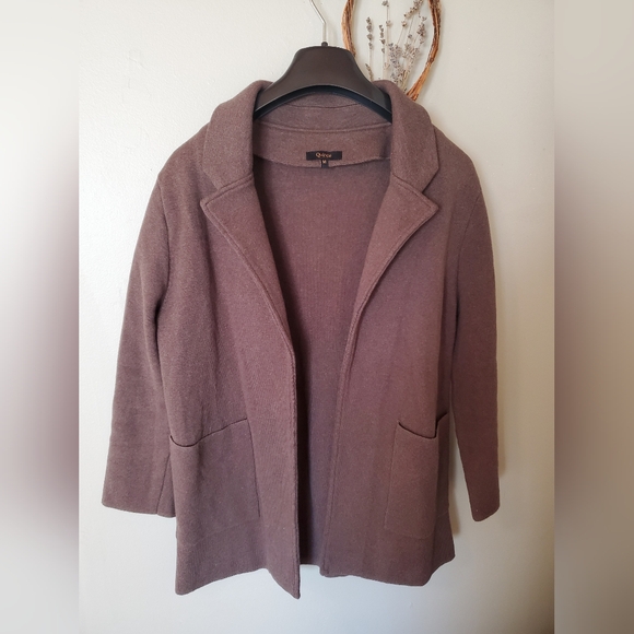 Quince Brown Organic Cotton Blazer - Picture 2 of 13